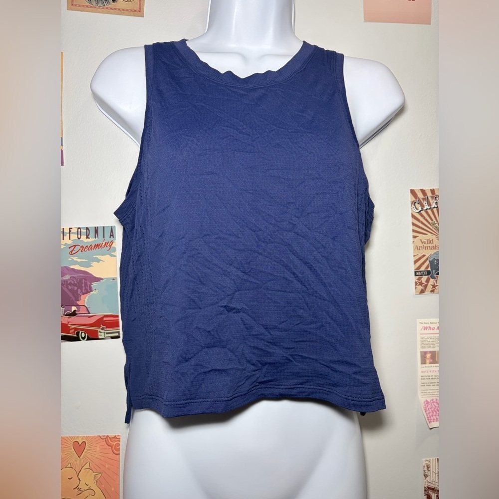 lululemon athletica Navy Tank Top